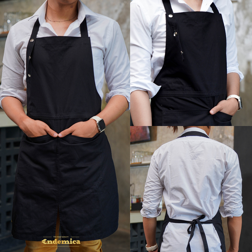 Full apron/bundle barista apron waiters server barista barbershop full ...