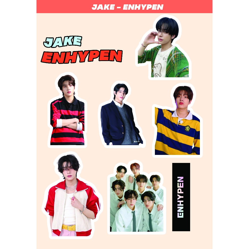 ENHYPEN JAKE STICKER I JAKE ENHYPEN I ENHYPEN STICKER I ENHYPEN ...