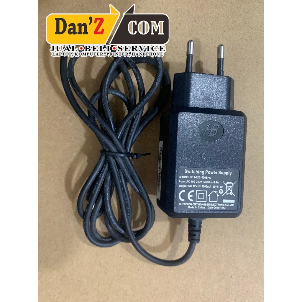 Original Adapter 12V 1A Modem, ONT, Router, CCTV, LED Light, Toy, Etc ...