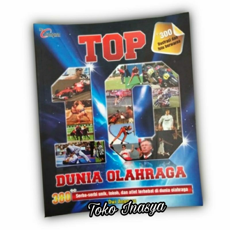 Top 10 World Sports/FULLCOLOR/ORIGINAL Book Shopee Malaysia