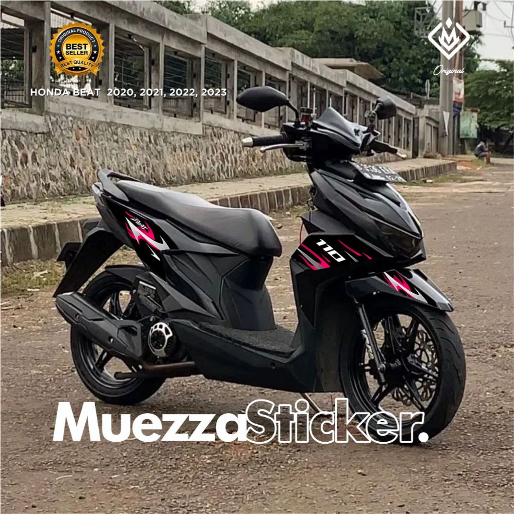 K14 Sticker Striping Variation HONDA BEAT DELUXE GEN 1, STREET GEN 2 ...