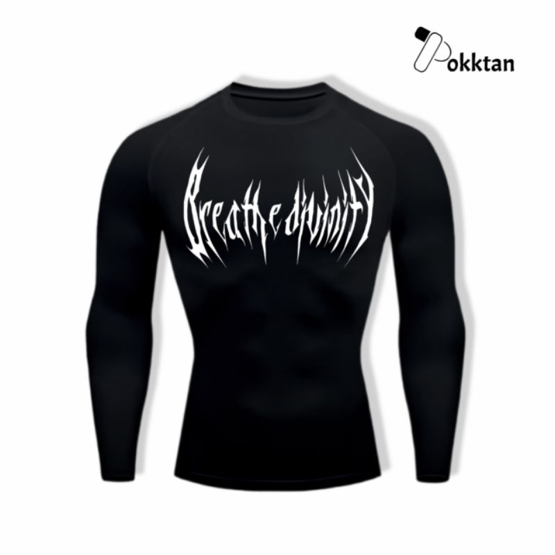 COMPRESSION SPORTS T-SHIRT LONG SLEEVE BREATHE DIVInity/ BREATHE