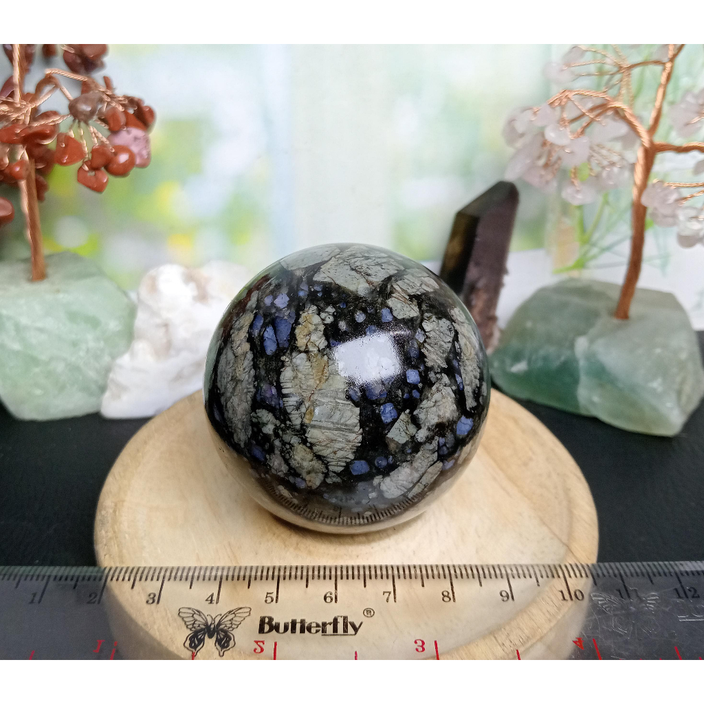 Natural Ilanite Que Stera Harmony Stone Ball Sphere (2) | Shopee Malaysia
