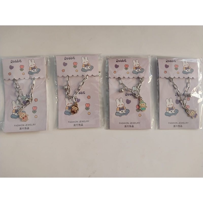 Labubu Bracelet/Cute Labubu Bracelet/Labubu Chain Bracelet | Shopee ...