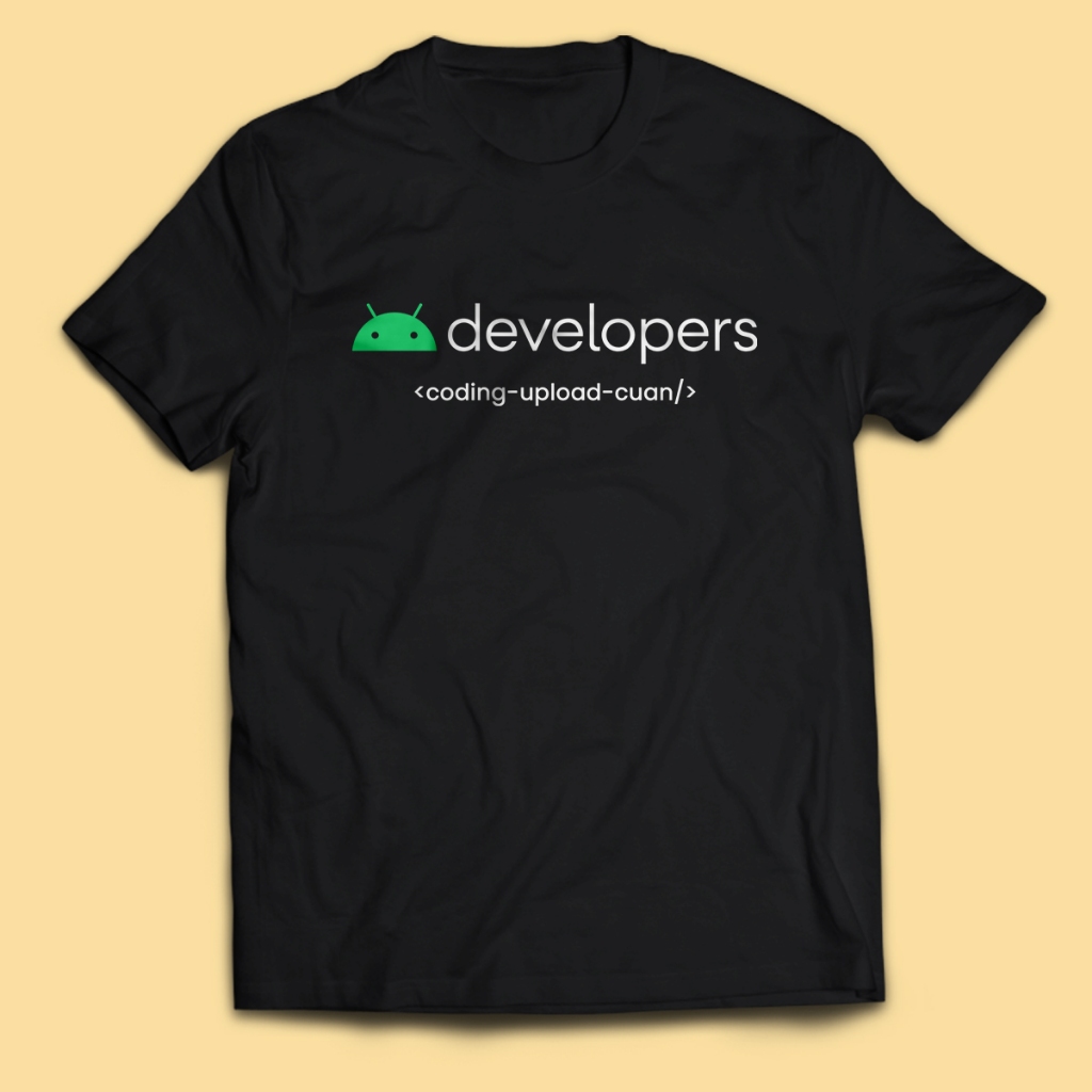 Men's T-shirt Programmer ANDROID DEV Adult Unisex Tops PakeKaos ...