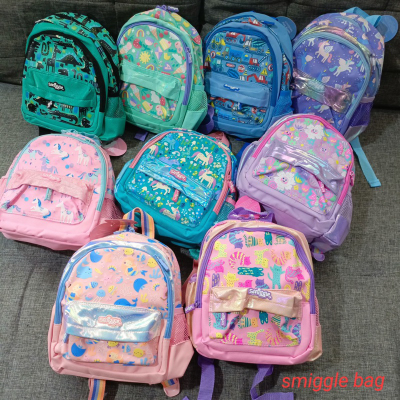 Smiggle Kindergarten Character Backpack | Shopee Malaysia