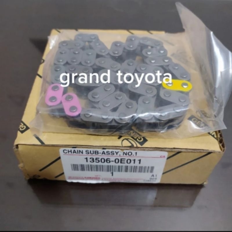 Timing Chain No.1 Innova Reborn Fortuner Vrz Hilux Revo 2GD Original ...