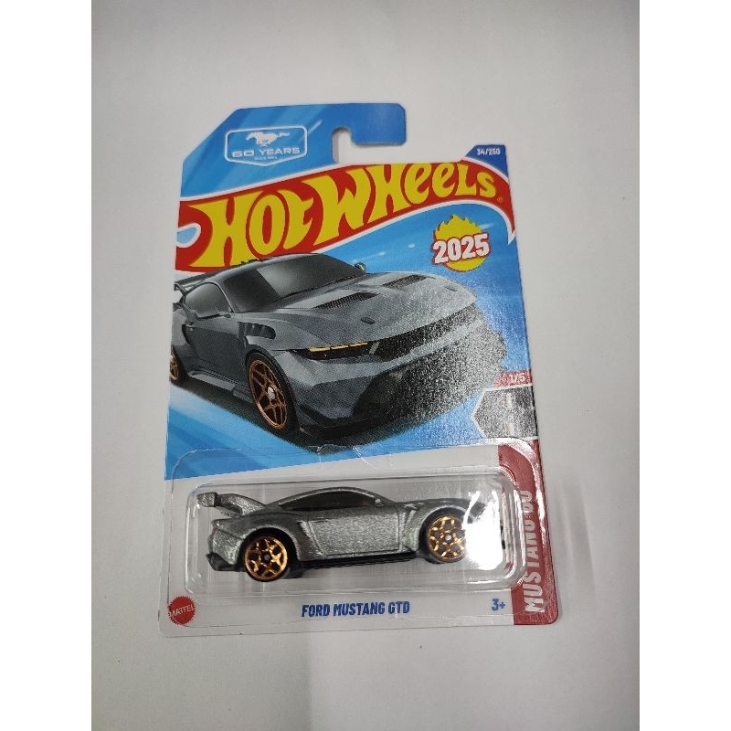 Hot WHEELS B25 FORD MUSTANG GTD CHROME ZAMAC LOT B 2025 Shopee Malaysia