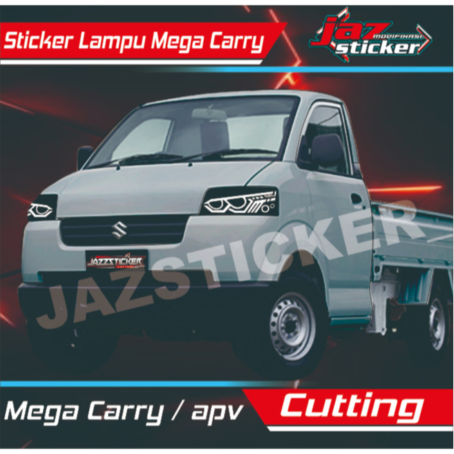 Pickup HEADLIGHT STICKER / MEGA CARRY / APV / PICKUP CAR STICKER ...