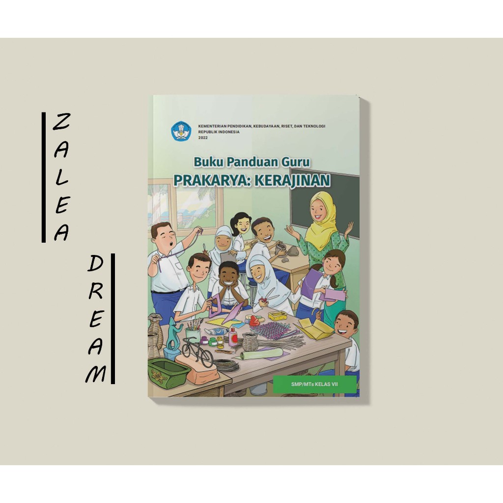 Craft Teacher's Guidebook: Crafts for SMP/MTs Class VII | Shopee Malaysia