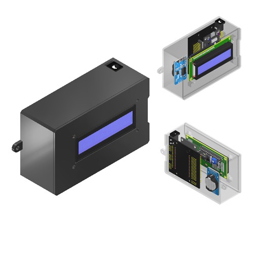 Case SHIELD Base plate NODEMCU RTC DS1302 LCD 16x2 1602 SPI I2C ...