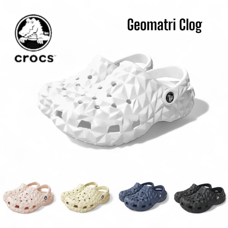 Classic Crocs Geomatri Clog Unisex Sandals | Shopee Malaysia