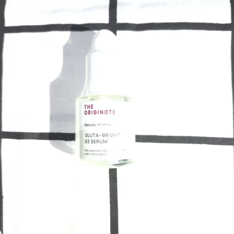 The Orig!Note Bright B3 Serum Niacinamide + Glutathione 20 Ml | Shopee ...