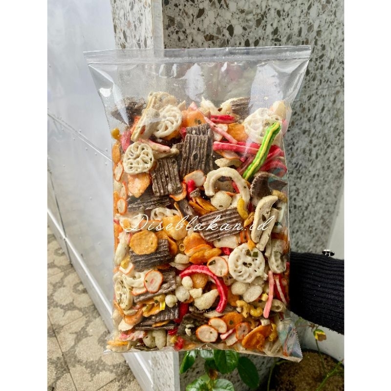 Seblak mix seblak mix original lime leaves 1kg packaging Kerepek ...