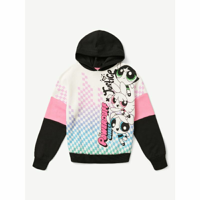 Justice Girls Hoodie Sweatshirt Justice Girls Hoodie Sweater 5 18 Years Shopee Malaysia