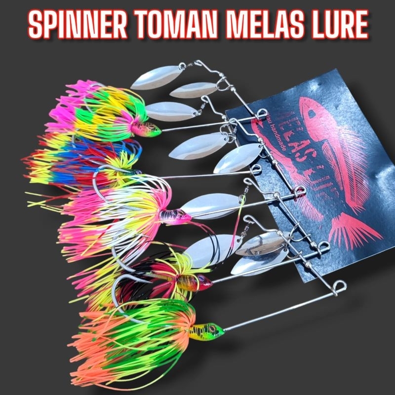Melas TOMAS LURE spinner. toaman spinner. toman casting bait. | Shopee ...