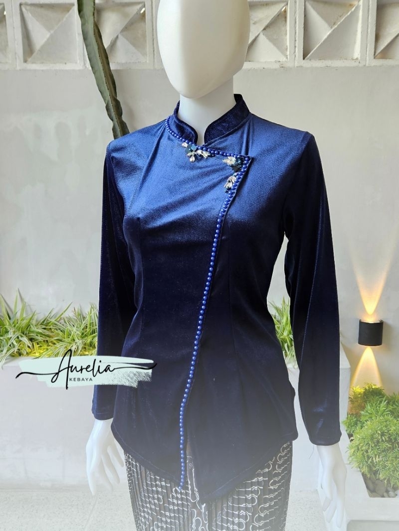 VELVET Janggan Kebaya by Aurelia Kebaya | Shopee Malaysia