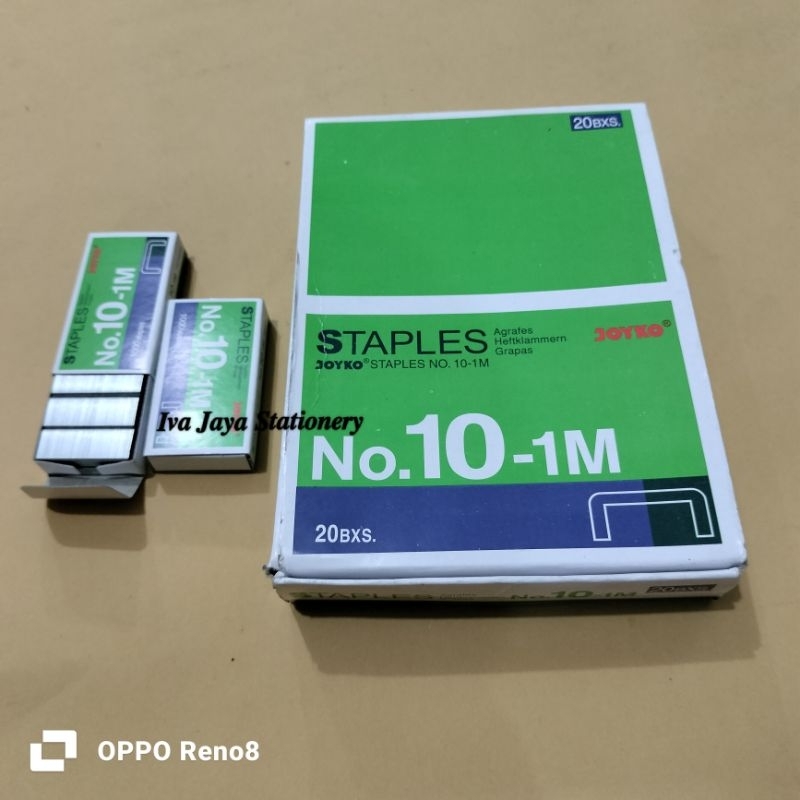 Fill Small Staples No.10-1M Joyko (Contains 20 Packs) | Shopee Malaysia