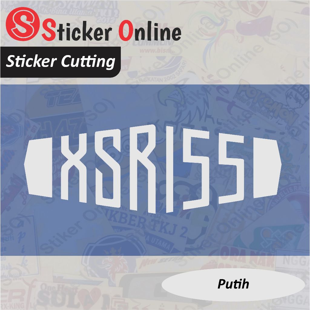 XSR 155 Logo Sticker | Yamaha Motorcycle XSR 155 Logo Cutting Sticker ...