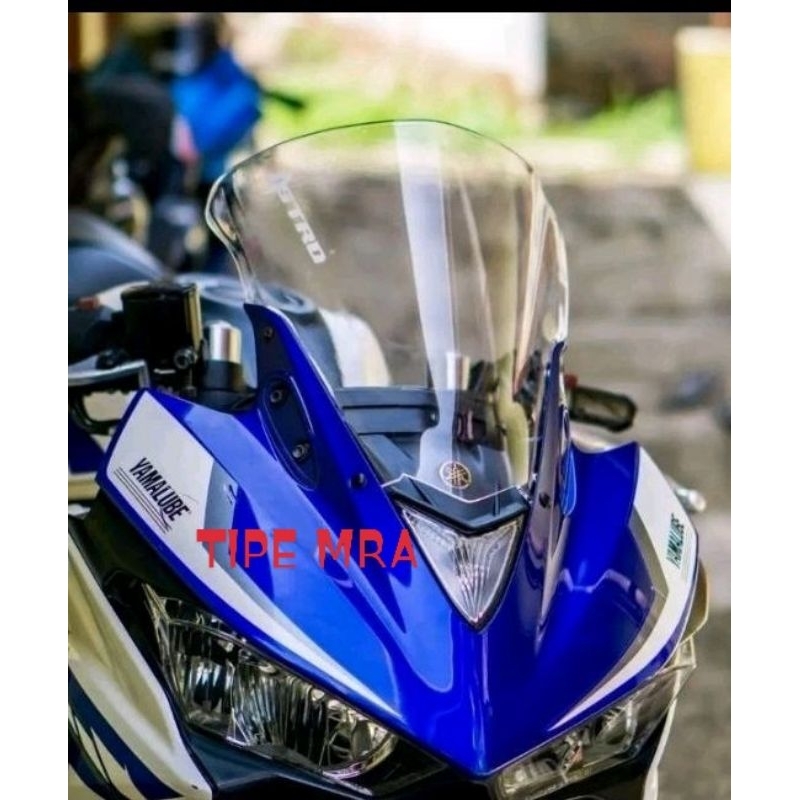 WINDSHIELD R25 VISOR R25 OLD TYPE MRA THICK 3 MILI | Shopee Malaysia