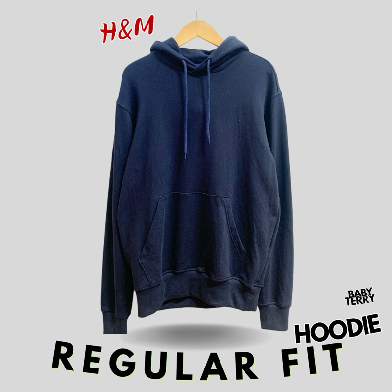 Hoodie HM REGULAR FIT BABY TERRY Shopee Malaysia