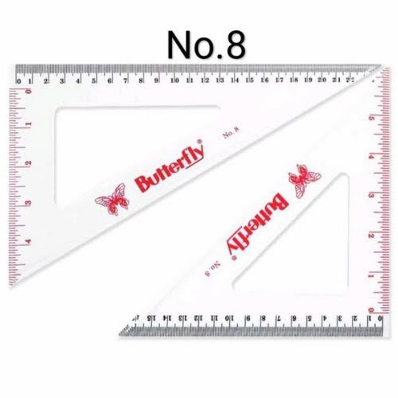 Triangular ruler/star set no. 8 | Shopee Malaysia