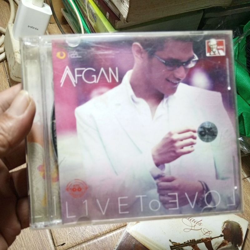 Kfc CD Cassette, Afgan, LIVE TO LOVE, used CD, used, used, original ...
