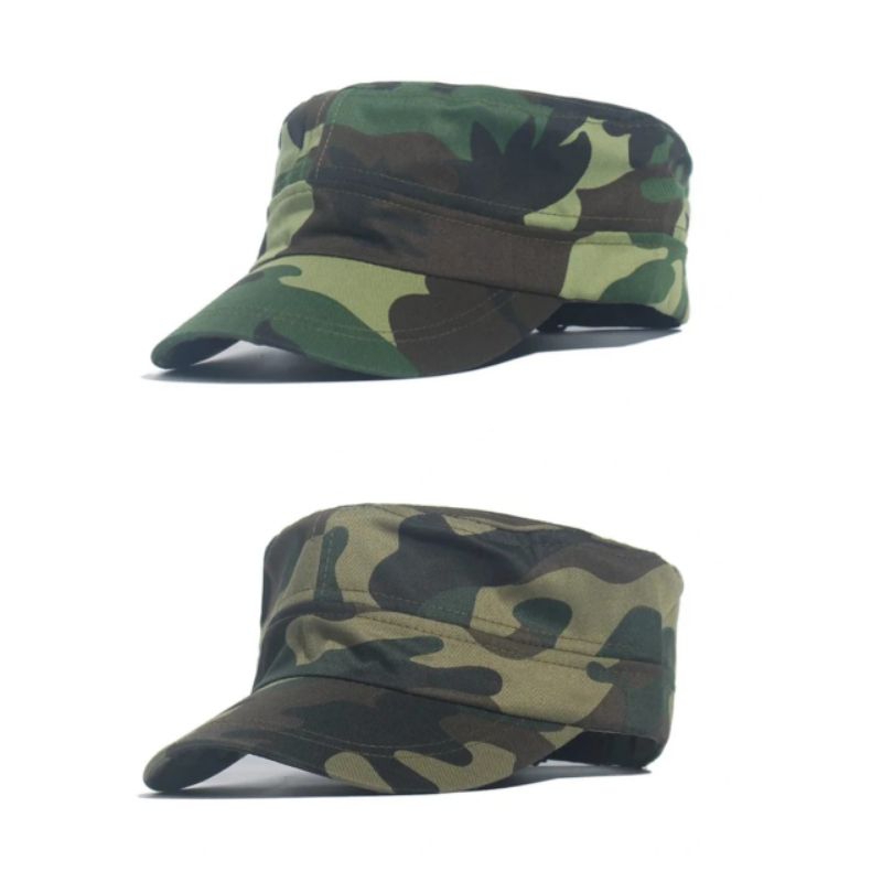 Army Tactical Commando Hat - Adult Jungle Camouflage Military Hat ...