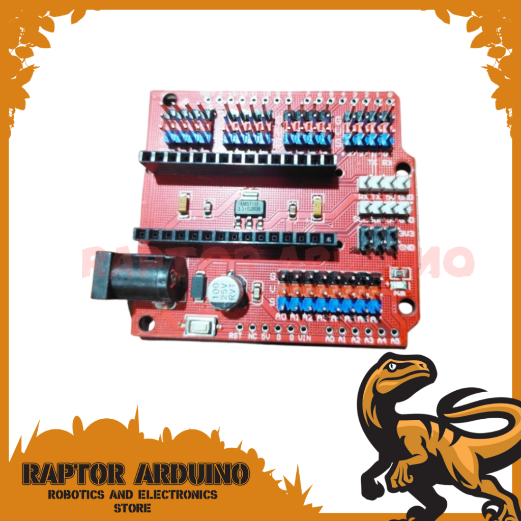Arduino Nano Shield I/O Extension Board Expansion Module input output ...