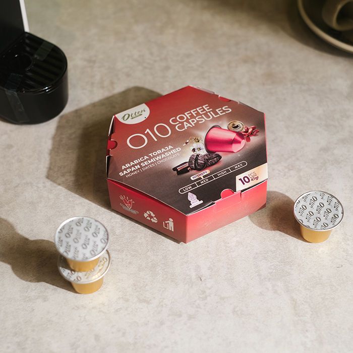 MESIN Coffee Capsule - O10 Arabica Toraja Sapan Coffee Capsule ...