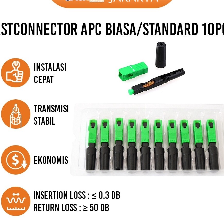 Superior Fast Connector SC APC FTTH Regular APC Connector 1 pack ...