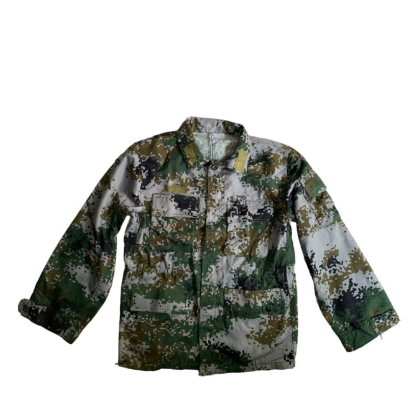 Digital Striped Parka Jacket Type 07 Woodland Universal Camouflage PLA ...