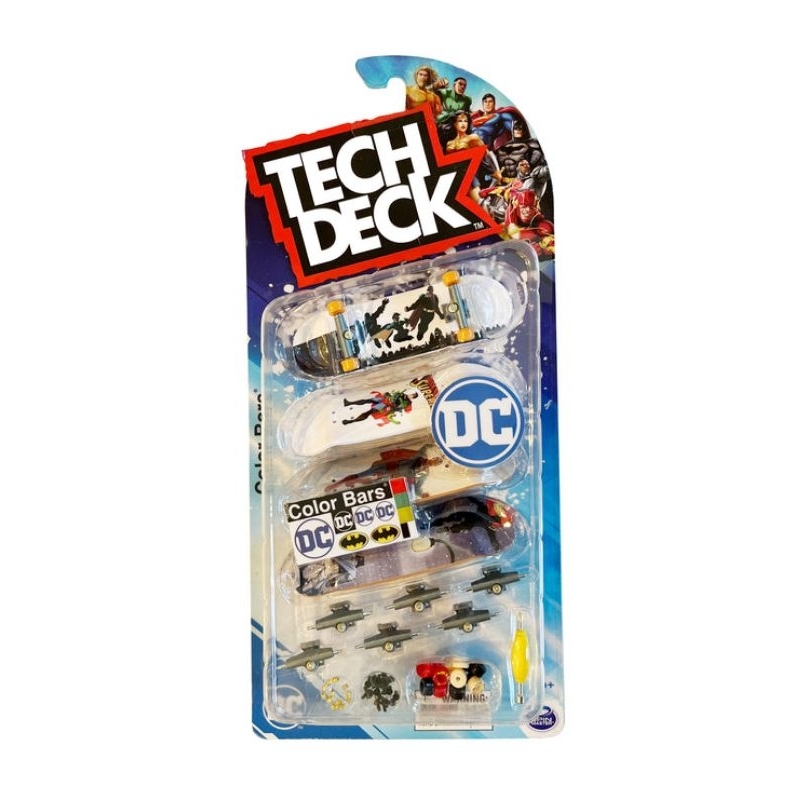 Tech Deck Ultra Deluxe 4 Pack DC x Color Bars | Shopee Malaysia