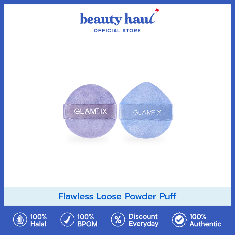 Glamfix Flawless Loose Powder Puff | Shopee Malaysia