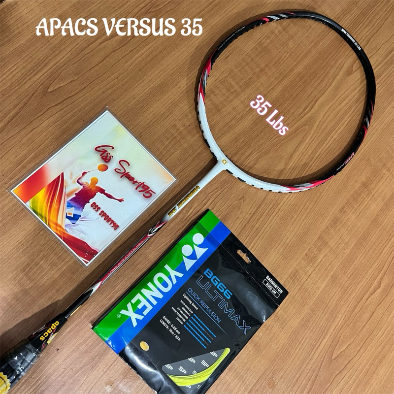 ORIGINAL APACS VERSUS 35 BADMINTON RACKET | Shopee Malaysia