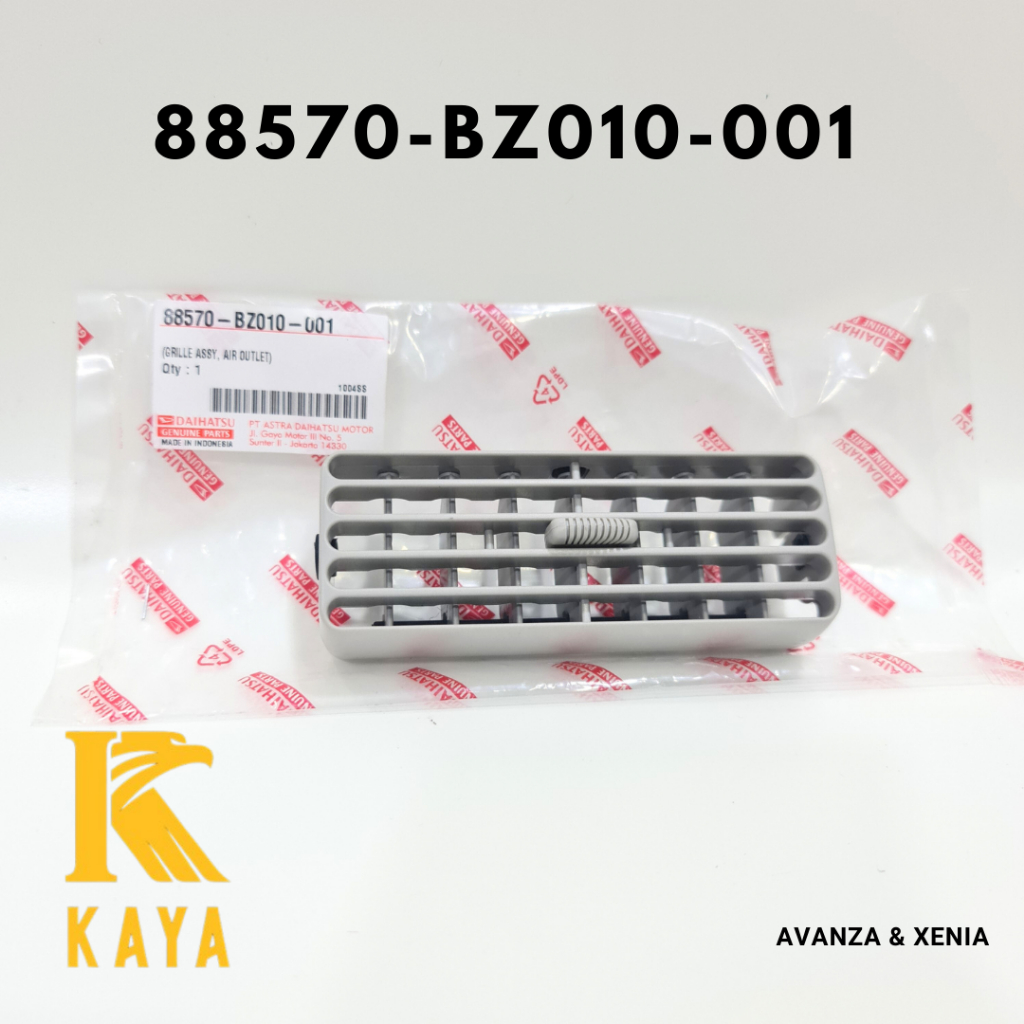 Avanza Xenia Middle Rear AC Grille Grille 88570-BZ010-001 | Shopee Malaysia