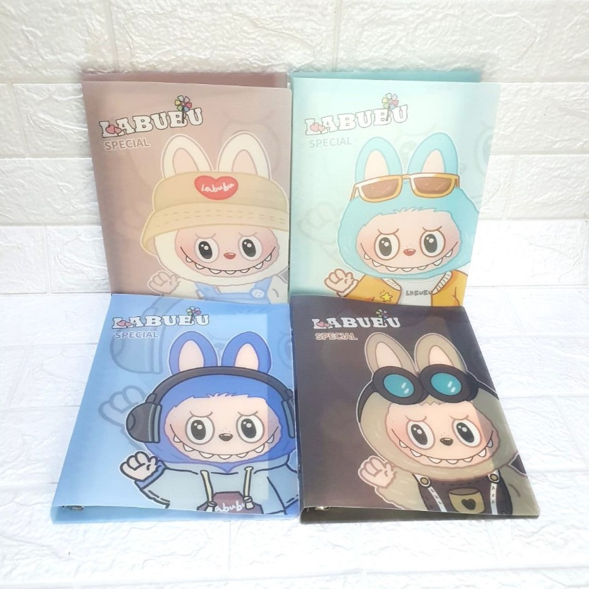 A5 Size LABUBU Fancy Character Binder Folder | Shopee Malaysia