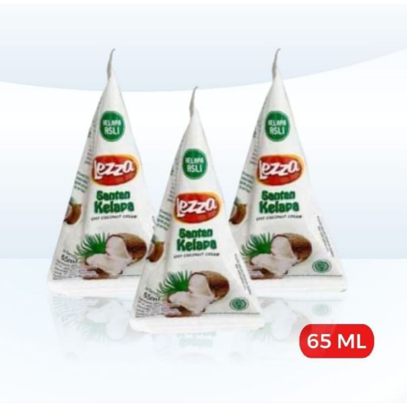 Lezza LIQUID COCONUT MILK 65 ML| Price FOR 3 PCS | Shopee Malaysia