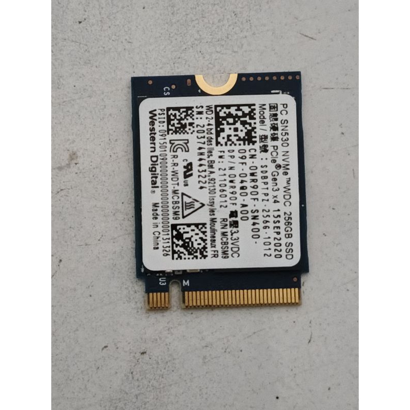 Ssd NVMe PC SN530 WDC 256GB PCIe Gen3x4 | Shopee Malaysia