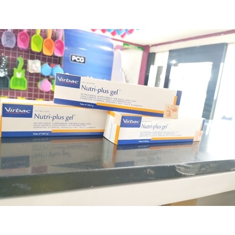 Nutriplus Gel vitamin 120.5g / Virbac Nutriplus Gel / cat vitamin ...