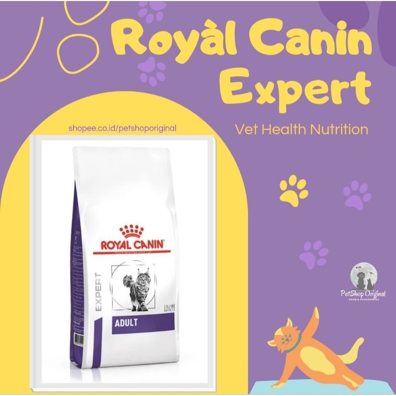 ROYAL CANIN EXPERT ADULT Katzenfutter – 2 Kg, Alleinfutter Für Ausgewachsene Katzen Ab 12 Monaten