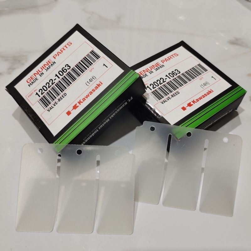 12022-1063 Membrane Tongue Harmonica Reed Valve KX85 KX 85 Pnp Ninja ...