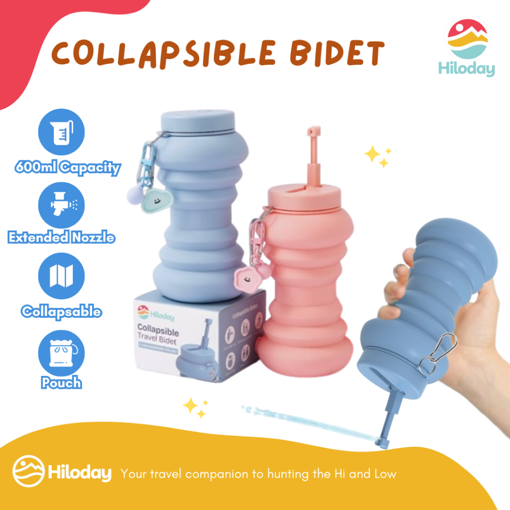 Mille Idee – Bidet Da Campeggio Portatile E Smontabile | 2 Pezzi In Plastica | Per Camper, Roulotte, Barca, Tenda | Leggero E Facile Da Pulire – 47 X 32 X 38 Cm