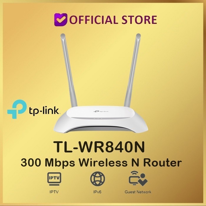 Tp-link TL-WR840N 300Mbps TPLink WiFi Wireless N Router | Shopee Malaysia
