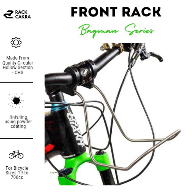 Bike Front Rack Bagman Bar Rack | Shopee Malaysia