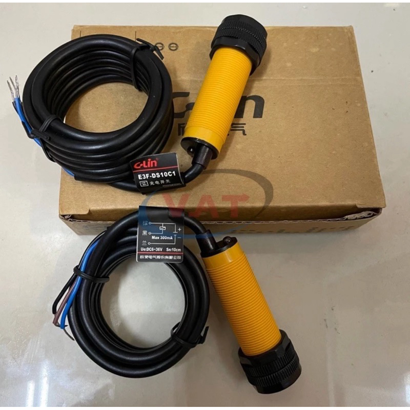 C-Lin Sensor type E3F-DS10C1(DC 6-36V SN-10CM) | Shopee Malaysia