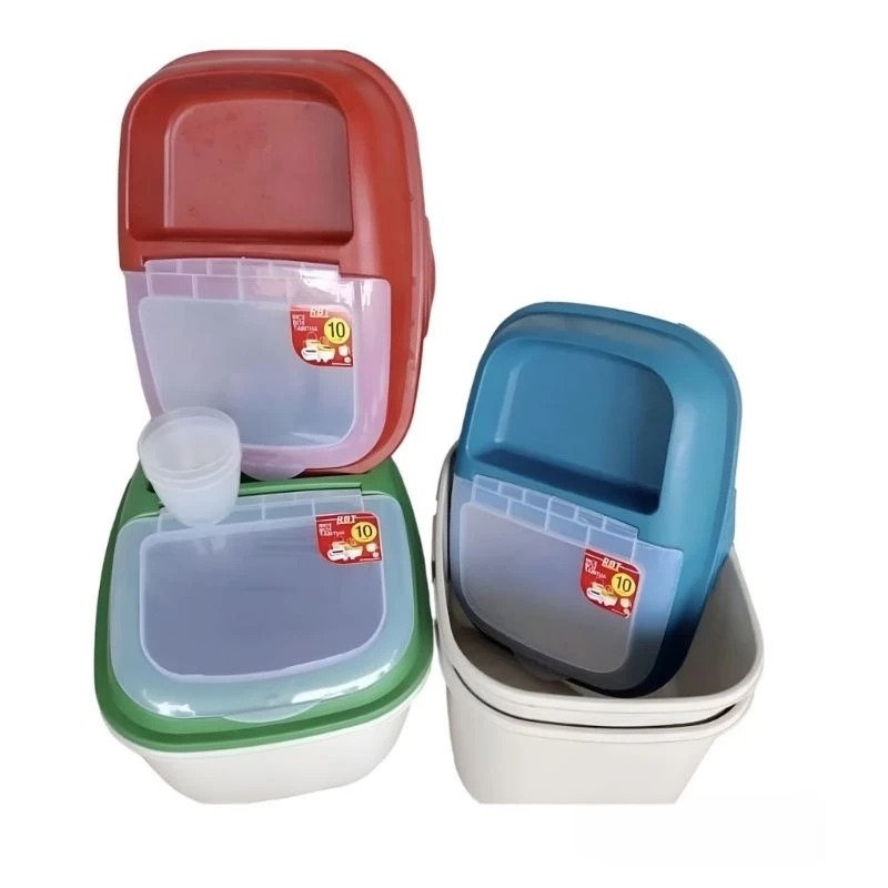 10 Liter RICE BOX TABHITA RICE BOX 10 Liter RICE Container | Shopee ...