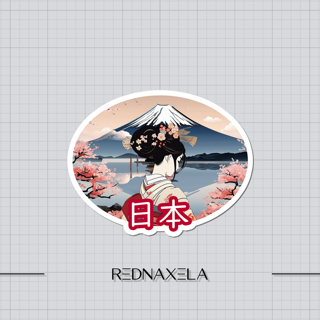 Vinyl Sticker Country Japan 1 Sticker Suitcase Outdoor Travel Sticker ...