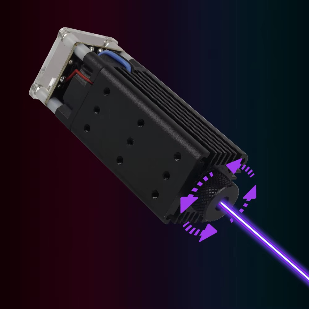 CAHAYA 450nm high power DIY blue light engraving laser module with ...