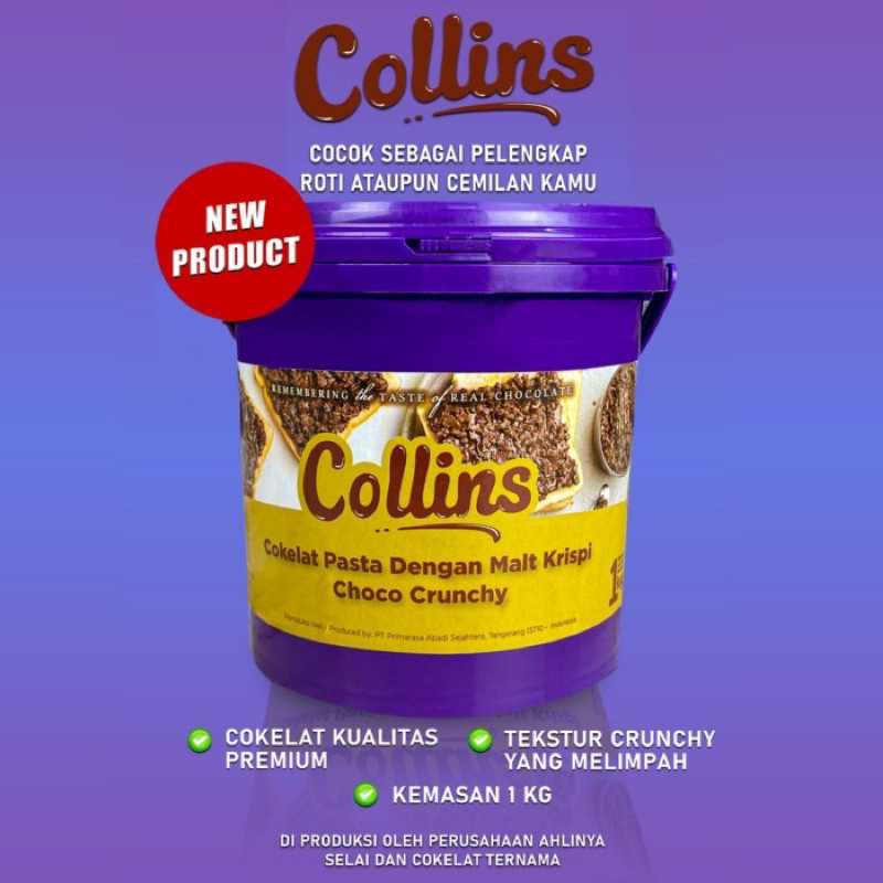Collins Chocolate CHOCO CRUNCHY CHOCO 1kg | Shopee Malaysia